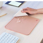 Logitech Studio Series Mouse Pad With Spill-Resistant Surface - Darker Rose-Pair with your Logitech Mouse: Fresh color and modern design make Logitech Mouse Pad a suitable accomplice for your wired, wireless or Bluetooth mouse, taking your work setup to new heights