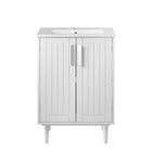 Modway Augusta 24" Bathroom Vanity - White-Assembly Required