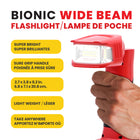 Bell+Howell Wide Beam Flashlight - Red-Lumens: 650