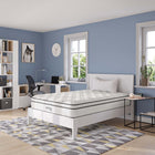 Modway Jenna 10" Innerspring and Foam Full Mattress-Fire Resistant Polyester Barrier