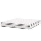 Modway Jenna 10" Innerspring and Foam California King Mattress-Quilted Pillow-Top Cover