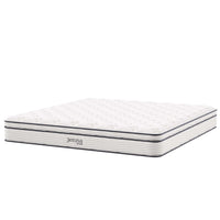Modway Jenna 10" Innerspring and Foam California King Mattress-Quilted Pillow-Top Cover