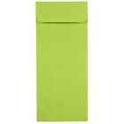 JAM Paper #10 Policy Envelopes, 4 1/8 x 9.5, Brite Hue Ultra Lime Green, 100 Pack (15870g)-Ultra lime green