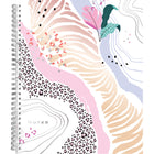 HIlroy Jungle Heart Notebook - 160 Pages - 10-1/2" x 8" - Stripes-160 pages (80 sheets)