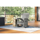 Suncast Rocking Chair with Storage - Dove Grey-Unique 7 gallons of storage in seat design.