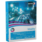 Xerox Vitality FSC Certified 30% Recycled Multipurpose Paper, 20 lb., 8.5" x 11", White, 500 Sheets (3R06296)-8.5" x 11" (Letter Size)
