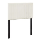 Modway Keira Performance Velvet Twin Headboard - Ivory-Contemporary Modern Headboard