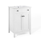 Modway Nantucket 24" Bathroom Vanity - White-7