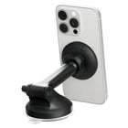 iOttie iTap 3 MagSafe Dash & Windshield Mount for Mobile Phones-Includes magnetic adapter ring that attaches to the back of non-MagSafe smartphones and cases via 3M adhesive. Once attached, the magnetic ring can be removed, but not repositioned