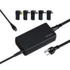 Targus 100 W AC Universal USB-C & Legacy Laptop Charger with 5 Tips-100W USB-C charger compatible with most USB-C devices (e.g., laptops, tablets, phones, etc.) and 20V legacy laptops
