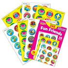 TREND Fun Friends Stinky Stickers Variety Pack - 3 Packs of 240-Nontoxic, acid-free, and safe to use on photos and in scrapbook albums. Scents contain no nut oils