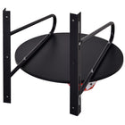Soozier Wall-mounted Speed Bag Boxing Platform - Height Adjustable - White & Red-Metal and MDF construction 