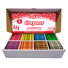 Cra-Z-Art Crayon Classroom Pack - 8 Assorted Colours - 800 Pack-Assortment of 8 colors - each is vivid and bright