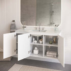 Modway Bryn 48" Wall-Mount Bathroom Vanity - White-Wall-Mount Design