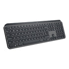 Logitech MX Keys Wireless Keyboard for Business - Graphite-Wireless with 2 ways to connect - Logi Bolt USB receiver and Bluetooth Low Energy Wireless Technology (10m range)