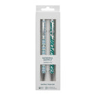 General Supply Goods + Co Twist Gel Pens - Green Flower - 2 Pack-Twist-action gel pens with black ink