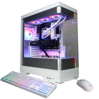 CyberPowerPC Gamer Supreme Gaming Desktop - AMD Ryzen 7 9800X3D - Radeon RX 9060 XT 16 GB - 32 GB DDR5 RAM - 2 TB SSD - White-AMD Ryzen 7 9800X3D 4.7GHz (Max 5.2GHz)