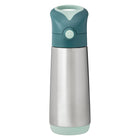 b.box - Insulated Drink Bottle - 500ml - Emerald Forest-Triple-layer insulation keeps drinks cold up to 8h or warm up to 6h