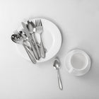 Table 12 26-Piece Flatware Set - Dishwasher Safe-Crafted in 18/10 stainless steel for maximum lustre and durability