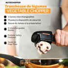 Bell+Howell Nutrichopper Multi-Purpose Food Chopper-DISHWASHER SAFE stays shut when not in use for convenient storage and is also dishwasher-safe to make clean-up a breeze!