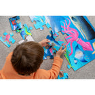 Crocodile Creek Shark Reef Floor Puzzle - 36 Pieces-Crocodile Creek puzzles pieces are made of strong, high-quality blue board that will not tear or break