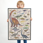 Banana Panda Puzzlove - Dinosaurs-High-quality sturdy pieces are made from thick cardboard that provide a snug fit when pieced together