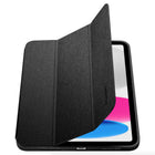 Spigen Urban Fit Case for iPad A16/10th Gen (2022) - Black-Cover turns into stand/workstation