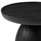 Modway Holloway Round Wood Side Table - Black-6
