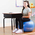 Bouncyband Sensory Stability Ball-Tactile: on one side a smooth ball and on the other a textured section, which offers a choice on the desired tactile stimulation