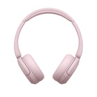 Sony WHCH520 Wireless Headphones with Microphone - Pink-Designed to be lightweight and comfortable for all-day use.