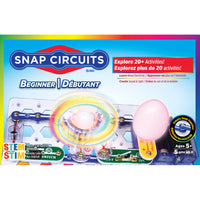 Snap Circuits Beginner-The included 14 parts build over 20 projects