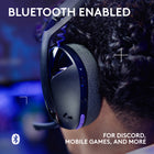 Logitech G321 LIGHTSPEED Wireless Bluetooth Gaming Headset - Black-High-performance audio drivers: Rich, detailed sound for immersive gaming-enhancing how you hear footsteps, feel explosions, and detect in-game cues right out of the box
