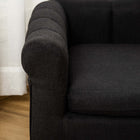 PawHut Modern Pet Sofa Bed with Removable Seat Cushion - Black-The bottom of the sofa has four legs to keep it stable and lift it off the floor 