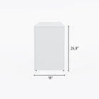 Nexera James 6 Drawer Dresser Chest - White-10