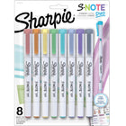 Sharpie S-Note Duo Dual-Tip Markers - Assorted Colours - 8 Pack-Give precision and add details to your drawings, every time you sketch or illustrate