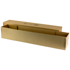 SupplyOne - Tele Lid - 34" L x 6" W x 6" H - 32 ECT-Accomodates longer items up to 34"