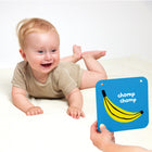 Banana Panda High Contrast Baby Card Set-Convenient box with carry handle is great for storage and taking the puzzle on-the-go