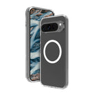 Dbramante1928 Iceland Pro Qi Case for Google Pixel 9/9 Pro - Clear-Hard shell case is crafted from 100% recycled silicone for an eco-friendly approach