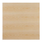 Modway Zinque 36" Square Dining Table - Gold Natural-Wood Grain Veneer