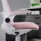 Vinsetto Breathable Rocker Office Chair with Liftable Armrests - Pink-9