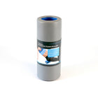 PurAthletics Smooth Textured Surface Roller - Grey-Medium density foam roller