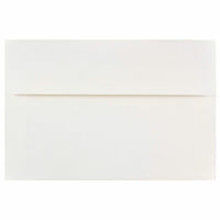 JAM Paper A8 Invitation Envelopes - 5.5" x 8.125" - White - 50 Pack (4023981I)-Color: White