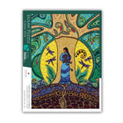 Oscardo Leah Dorion Strong Earth Woman Indigenous Art Puzzle - 1000 Pieces-1000 Piece Puzzle Featuring Indigenous Art - Showcasing authentic designs by First Nations, Inuit, and Métis artists from across Canada