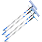 Gritt Commercial Pro Window Washing Cleaning Kit - 14" Squeegee - 14" Washer - 6' Telescopic Pole - 2 Pack-Blade Length: 14 Inches