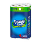 SpongeTowels Ultra Choose-A-Size Giant Roll Paper Towels - 12 Pack-Ultra absorbent