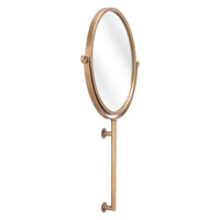 Zuo Bernis Mirror - Brass-Mount to wall vertically only