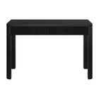 Hudson&Canal Mendoza 48'' Desk - Black Grain-Constructed of sturdy MDF materials in a handcrafted black grain finish