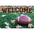 Ashley Productions The Original Fun Mat Welcome Mat - 15.5" x 23.5" - Football Welcome-Measurement & Design: The Football Welcome Mat measures 15.5" x 23.5".