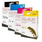 Premium Ink Brother LC75XL Alternative Ink Cartridge Set - C/M/Y/K - High Yield-Colour: CMYK
