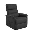 Brassex Levo Recliner Lift Chair - Dark Grey-Slim profile